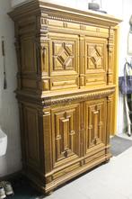 stijlkast in franse eik met fraai inlegwerk, incl meubelboek, Enlèvement, Utilisé