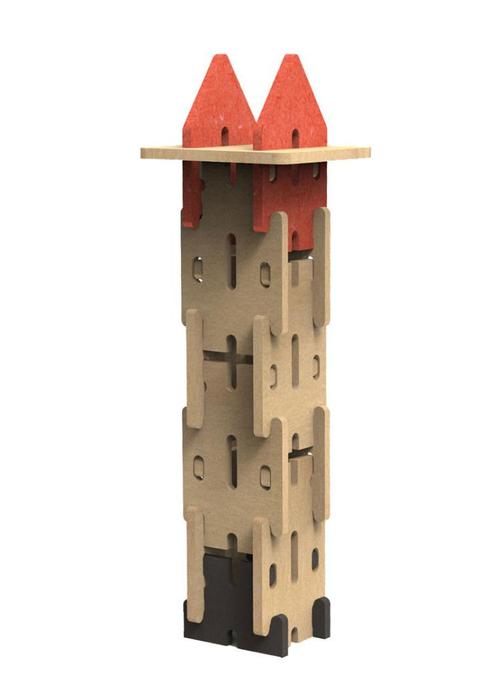 Tour Ardennes Toys, Kinderen en Baby's, Speelgoed | Houten speelgoed, Zo goed als nieuw, Overige typen, Ophalen of Verzenden