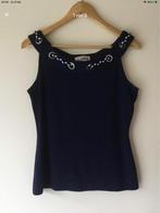 Joseph Ribkoff marineblauw topje maat 10 (38), Kleding | Dames, Topjes, Maat 38/40 (M), Blauw, Ophalen of Verzenden, Zo goed als nieuw
