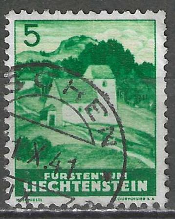 Liechtenstein 1937/1938 - Yvert 142 - Masescha Kapel (ST) beschikbaar voor biedingen