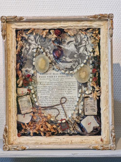 devotiekader, Verzamelen, Religie, Gebruikt, Christendom | Katholiek, Overige typen, Ophalen of Verzenden