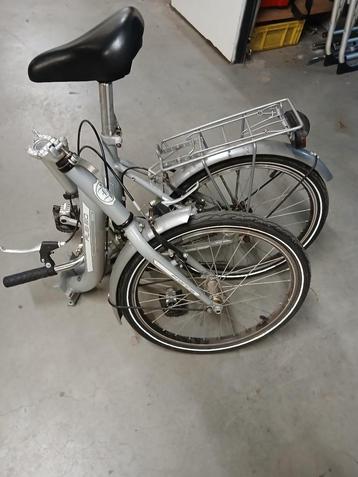 MINI PLOOIFIETS IN GOEDE STAAT, Fietsen en Brommers, Fietsen | Vouwfietsen, Ophalen, Zo goed als nieuw, Totaal opvouwbaar, 18 tot 20 inch
