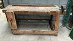 Oude werkbank : 150 x 45 cm en 80 cm hoogte, Ophalen, Zo goed als nieuw