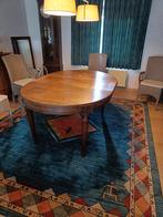 Antieke eiken ronde tafel., Antiek en Kunst, Ophalen