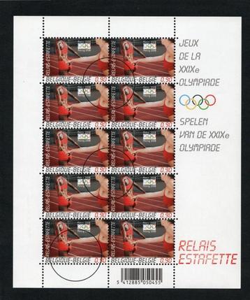 Postzegels blokje Olympiade Peking 2008  beschikbaar voor biedingen