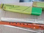 flûte d'apprentissage en bois Hohner, Avec valise, étui ou housse, Utilisé, Enlèvement ou Envoi, Soprano ou Sopranino