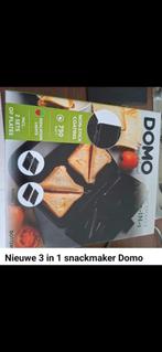 Nieuwe domo snackmaker, Ophalen of Verzenden, Uitneembare platen, Nieuw