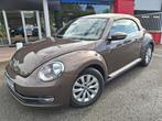 Volkswagen Beetle Cabriolet 1.6TDi 105 CUIR CH/GPS/APS x2/BT, Autos, Cuir, Achat, Beige, Cabriolet