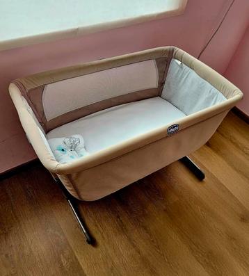 Lit pour bébé Chicco Next2Me Essential Cododo Dune avec mate, Enlèvement, Utilisé