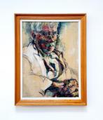 Portrait of a man « DECLYN DU JOUR » oil on canvas, Ophalen of Verzenden