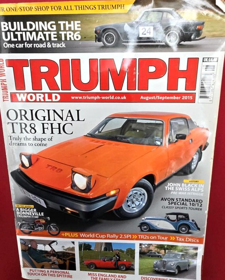 TRIUMPH TR8 COUPE, Autos, Oldtimers & Ancêtres, Particulier, Triumph, Essence, Coupé, 2 portes, Boîte manuelle, Autres couleurs