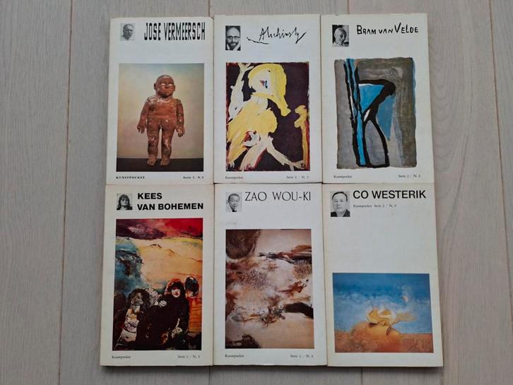 6x kunstpocket kunstforum schelderode oa Alechinsky, Boeken, Kunst en Cultuur | Beeldend, Gelezen, Schilder- en Tekenkunst, Ophalen of Verzenden