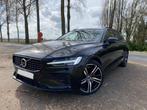 Volvo V60 T6 AWD Recharge Geartronic RDesign, Auto's, Volvo, Automaat, Zwart, Zwart, Leder