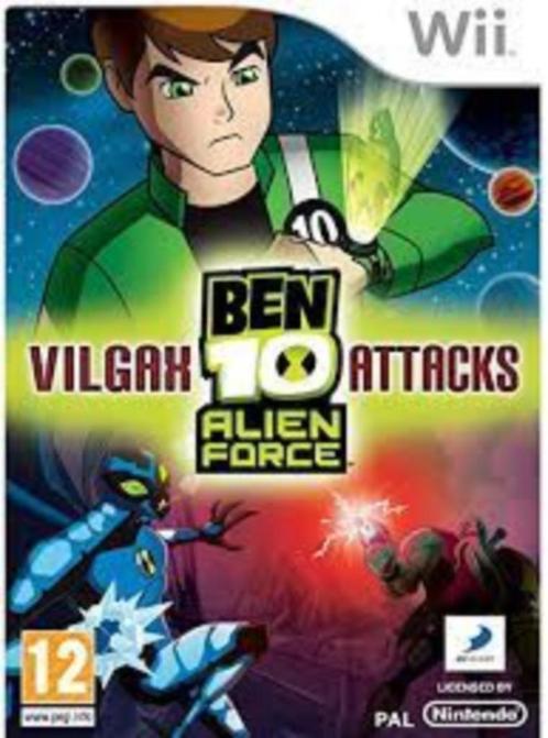Ben 10 Alien Force: Vilgax-aanvallen (Wii), Games en Spelcomputers, Games | Nintendo Wii, Gebruikt, Avontuur en Actie, 1 speler