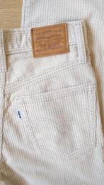 Levi's Rib Cage Ankle ribfluwelen broek, sz W25 L27, Kleding | Dames, Beige, Ophalen of Verzenden, Zo goed als nieuw, Maat 36 (S)