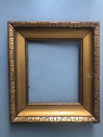 Antieke houten kader verguld, Ophalen, Gebruikt, Hout