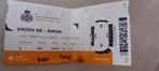 Ticket Union Saint Gilloise  -  RWDM 31.01.2024, Ophalen of Verzenden