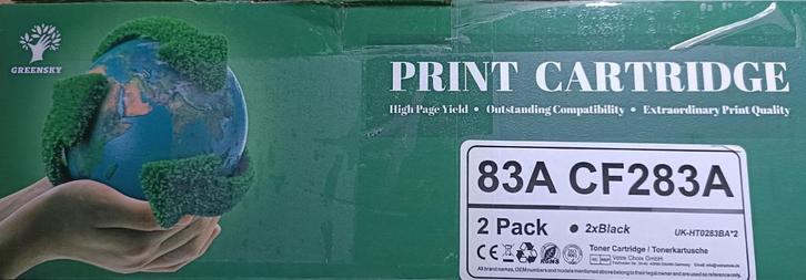 Toner laserjet 83A/CF283A, Informatique & Logiciels, Fournitures d'imprimante, Neuf, Toner, Enlèvement ou Envoi