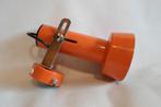 Vintage Spot Oranje, Ophalen, Gebruikt, Metaal of Aluminium, Vintage Design