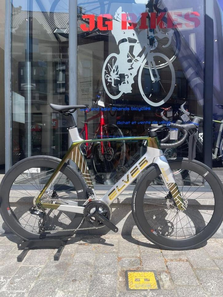 NIEUWE*GARANTIE*Koersfiets Elves Falath Exp*Di2*Carbonwielen, Hobby en Vrije tijd, Overige Hobby en Vrije tijd, Nieuw, Ophalen