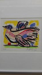 Zeefdruk Vogel Kees SALENTIJN, Antiek en Kunst, Kunst | Litho's en Zeefdrukken, Verzenden