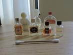 kleine oude flesjes parfum / eau de cologne, verzamelen, Verzamelen, Parfumverzamelingen, Gebruikt, Ophalen of Verzenden, Miniatuur