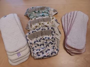 Groot lot wasbare luiers Bambino Mio, Enlèvement, Utilisé, Bambino, Garçon ou Fille