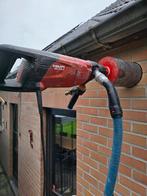 Carottage avec carotteuse, Sloopwerk buiten