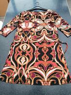 jurk nieuw Lola &Liza 38 retro- print zwart- oranje- wit, Neuf, Taille 38/40 (M), Orange, Lola-liza