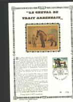 1976 Cheval de trait Ardennais, Envoi