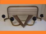 VINTAGE 50' Design wandkapstok van >>> MATHIEU MATEGOT <<<, Gebruikt, Minder dan 100 cm, Metaal, Ophalen
