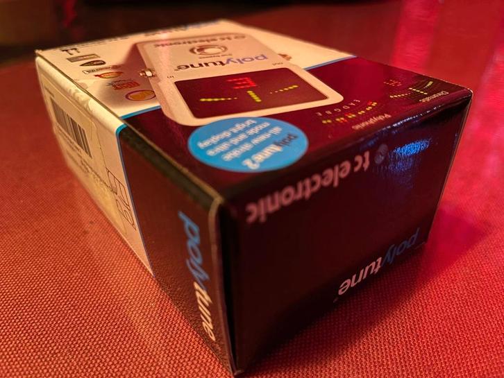 TC Electronic PolyTune Poly-Chromatic Tune, Muziek en Instrumenten, Effecten, Gebruikt, Multi-effect, Ophalen of Verzenden