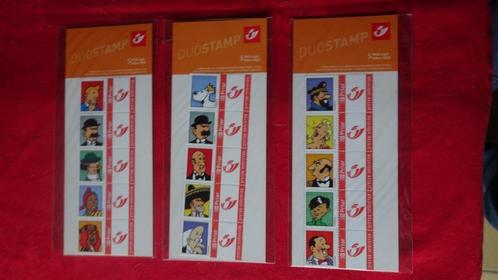3 zakken, 5 stempels, Prior Tintin - The Figures, Postzegels en Munten, Postzegels | Europa | België, Postfris, Ophalen of Verzenden