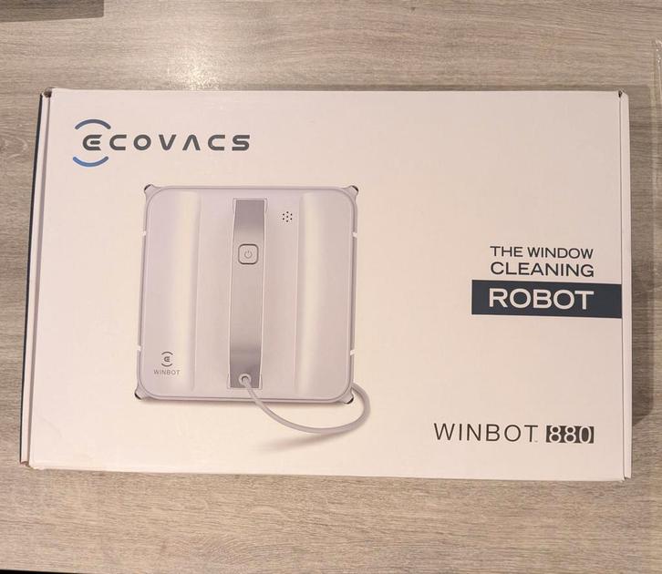 Ecovacs winbot 880, Maison & Meubles, Produits de nettoyage, Autres types, Enlèvement