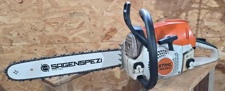 Tronçonneuse stihl MS 251c, Tuin en Terras, Hand-tuingereedschap, Zo goed als nieuw, Ophalen of Verzenden