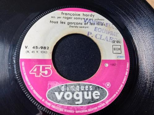 Françoise Hardy - Tous Les Garçons Et Les Filles  '7, Cd's en Dvd's, Vinyl Singles, Gebruikt, Single, Pop, 7 inch, Ophalen of Verzenden