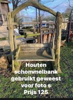 Houten tuinbankschommel, Tuin en Terras, Tuinbanken, Ophalen of Verzenden, Schommelbank