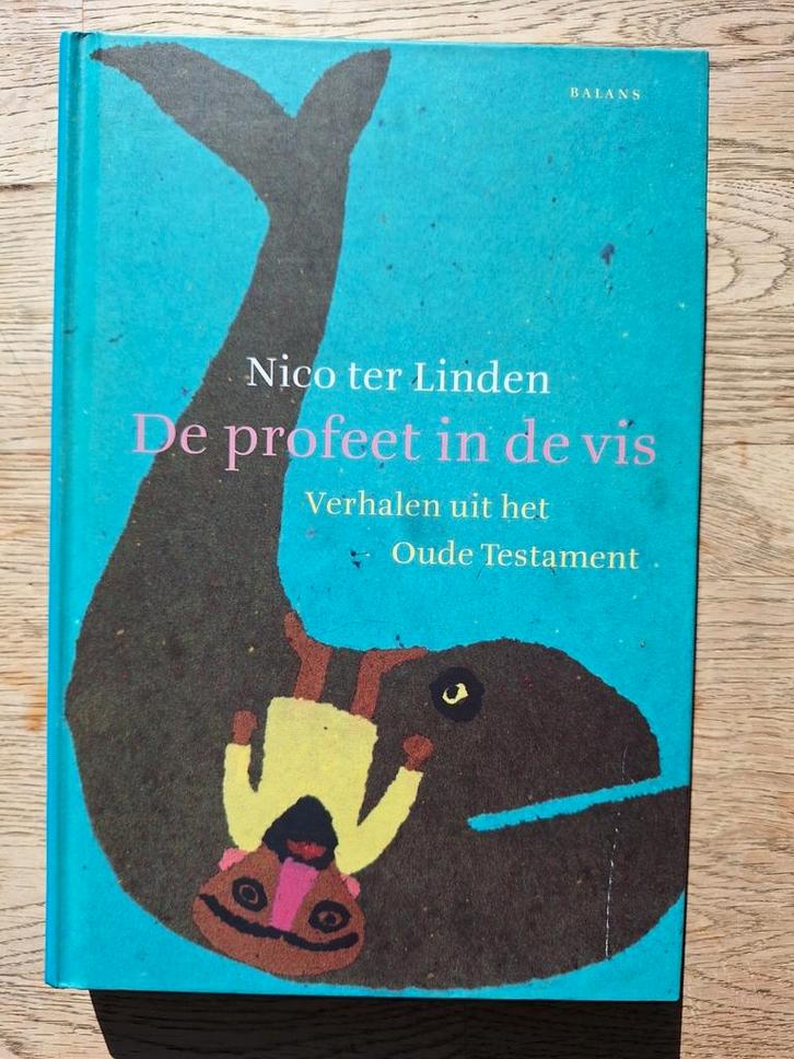 Kinderbijbel: Nico ter Linden - De profeet in de vis, Boeken, Godsdienst en Theologie, Zo goed als nieuw, Ophalen of Verzenden