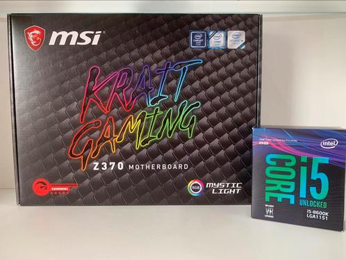 MSI Z370 KRAIT GAMING, Computers en Software, Moederborden, Zo goed als nieuw, Intel, DDR4