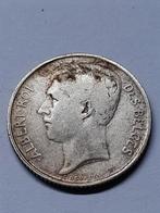 Albert l 50 centiem  1910 frans opschrift  zilver, Ophalen of Verzenden, Zilver, Zilver