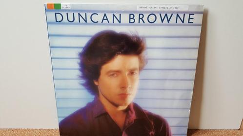 DUNCAN BROWNE - STREETS OF FIRE (1980) (LP), Cd's en Dvd's, Vinyl | Rock, Zo goed als nieuw, Poprock, 10 inch, Verzenden
