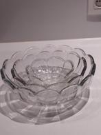 Val Saint Lambert, 3 ineenpassende kommen, Antiek en Kunst, Ophalen of Verzenden