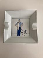 Cendrier, vide-poche porcelaine d’Auteuil, Antiquités & Art