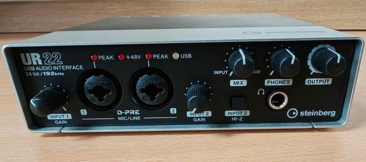 UR22 USB Audio Interface + Cubase Elements 12, Muziek en Instrumenten, Soundmodules, Ophalen