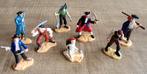 8 miniatuurfiguurtjes: Piraten, Ophalen of Verzenden, Gebruikt