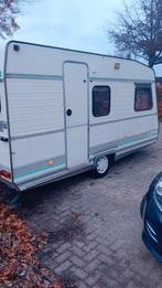 Te koop mooie kleine caravan, Caravans en Kamperen, Caravans, Particulier, Fietsenrek