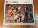 Puzzel 1000 stuks katten, Ophalen of Verzenden, 500 t/m 1500 stukjes, Zo goed als nieuw, Legpuzzel