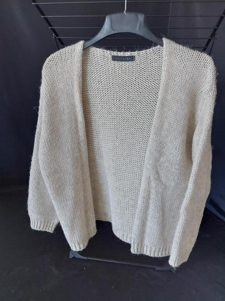 Lola & Liza - Cardigan, Vêtements | Femmes, Pulls & Gilets, Porté, Beige, Enlèvement ou Envoi