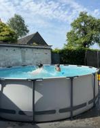 Bestway steel pro max zwembad 457x107 rond., Ophalen, Zo goed als nieuw