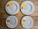 Villeroy & Boch borden Iceland Poppies 2 diner + 2 dessert, Bord(en), Ophalen of Verzenden, Zo goed als nieuw